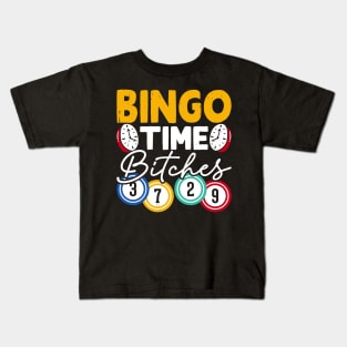 Bingo Time Bitches T shirt For Women Kids T-Shirt